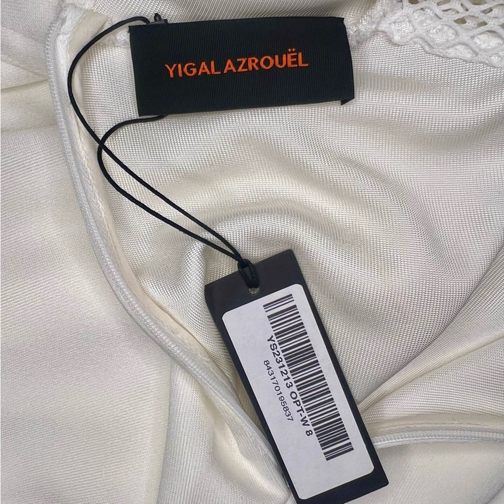YIGAL AZROUËL | NWT White Maxi Dress for Women Size 6 Medium - Picture 13 of 16